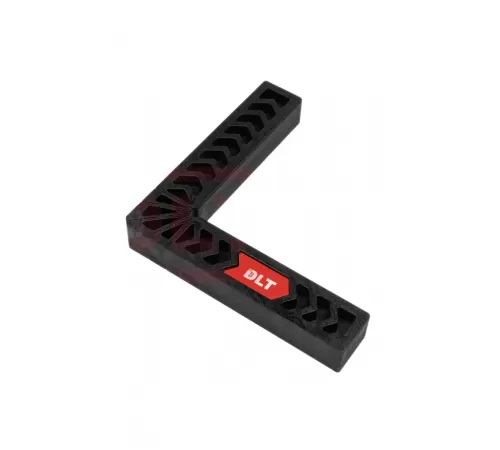 86710 Угольник столярный DLT пластиковый, 160х160мм, черный