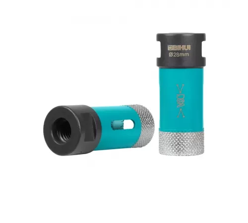 Коронка алмазная для плитки и камня BIHUI, 28мм (вакуумная пайка точной формы), арт.DBDB28