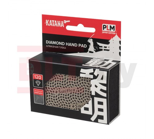 1724 Губка алмазная DLT Katana зернистость 120
