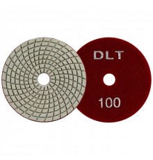 Круг алмазный гибкий шлифовальный DLT #100 №1 100мм 0645