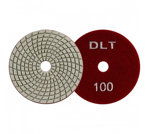 Круг алмазный гибкий шлифовальный DLT #100 №1 100мм 0645