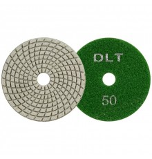 Круг алмазный гибкий шлифовальный DLT #50 №1 100мм 0644