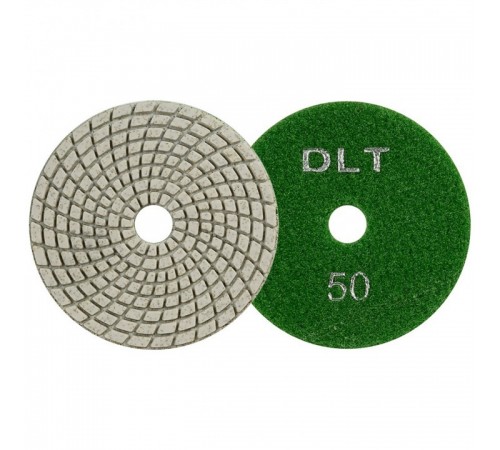Круг алмазный гибкий шлифовальный DLT #50 №1 100мм 0644