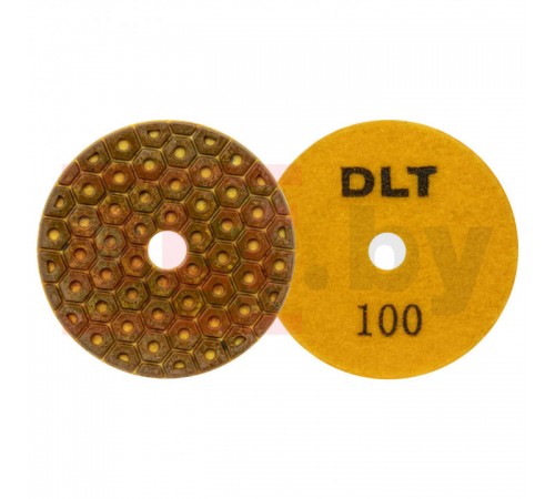 Круг алмазный гибкий шлифовальный DLT #100 №10 100мм 0931