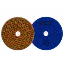 Круг алмазный гибкий шлифовальный DLT #50 №10 100мм 0932