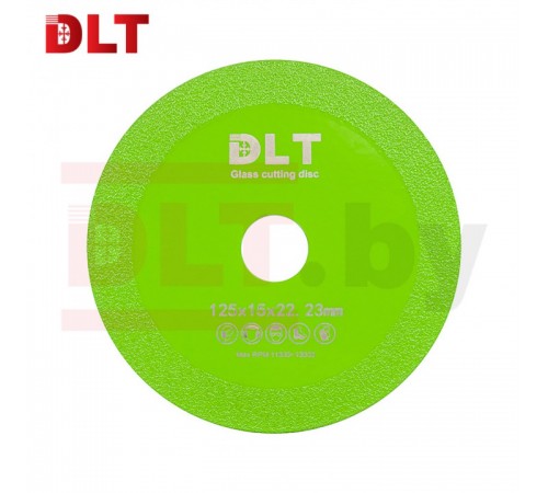 Диск алмазный шлифовально-отрезной DLT VACUUM №12 125мм 1422