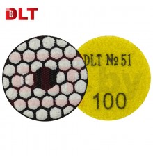 2131 Круг алмазный гибкий шлифовальный DLT #100 №51 50мм для гравера