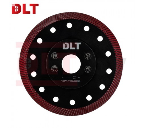 1482 Диск алмазный DLT №9 Slim-CERAMIC 125 мм