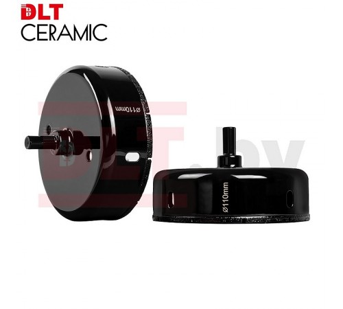 0039 Коронка алмазная для плитки и камня DLT CERAMIC ,110мм