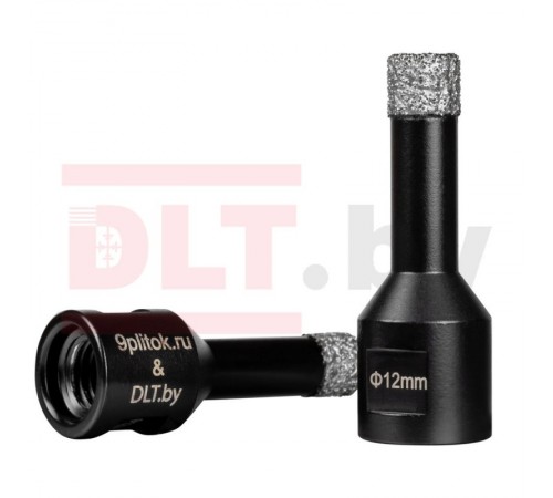 Коронка алмазная для плитки и камня 9plitok&DLT (CERAMIC PRO), 12мм для УШМ 0256