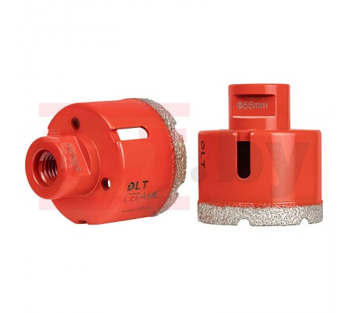 0500 Коронка алмазная для плитки и камня DLT (CERAMIC PRO), 55мм