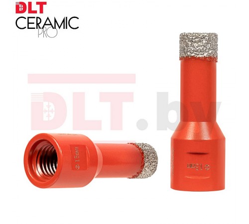 0844 Коронка алмазная для плитки и камня DLT CERAMIC PRO, 15мм