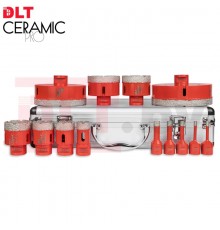 1091 Набор коронок алмазных для плитки DLT 16/1 (6 /6 /8 /10 /12 /25 /35 /40 /50 /60 /68 /110 /125мм