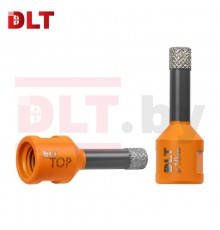 2089 Коронка алмазная для керамогранита и камня DLT TOP 10мм