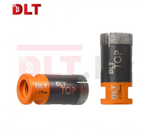 2097 Коронка алмазная для керамогранита и камня DLT TOP 28мм