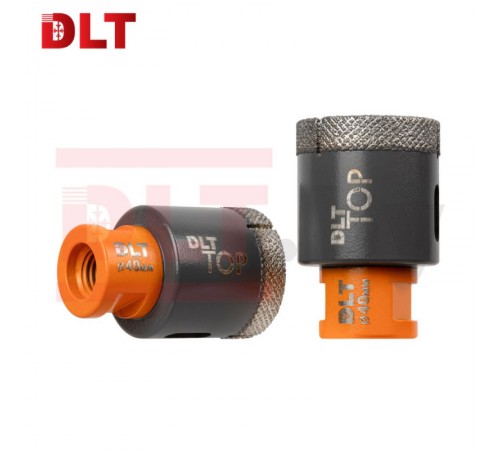 2101 Коронка алмазная для керамогранита и камня DLT TOP 40мм