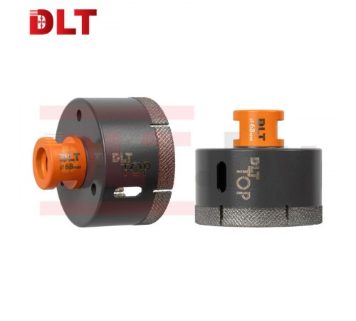 2106 Коронка алмазная для керамогранита и камня DLT TOP 68мм