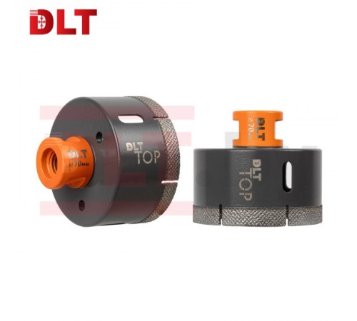 2107 Коронка алмазная для керамогранита и камня DLT TOP 70мм