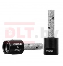 Коронка-фреза алмазная для плитки 9plitok&DLT CERAMIC 10 мм 0094