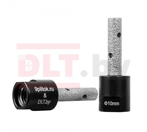 Коронка-фреза алмазная для плитки 9plitok&DLT CERAMIC 10 мм 0094