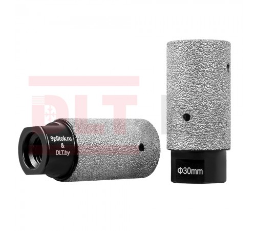 Коронка-фреза алмазная для плитки 9plitok&DLT CERAMIC 30 мм 0096