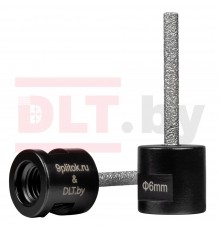 Коронка-фреза алмазная для плитки 9plitok&DLT CERAMIC 6 мм 0097