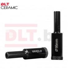 Коронка алмазная по плитке и камню DLT CERAMIC, 16мм для дрели 0667