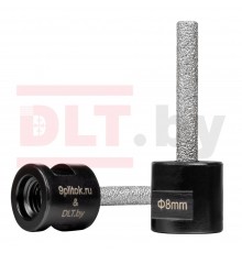 Коронка-фреза алмазная для плитки 9plitok&DLT CERAMIC 8 мм 0848
