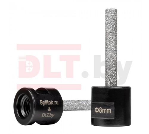Коронка-фреза алмазная для плитки 9plitok&DLT CERAMIC 8 мм 0848