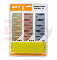 Набор алмазных ручных брусков DLT #200 #300 #400 1174