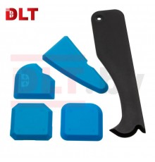 1733 Набор шпателей для силиконовых герметиков DLT 5шт
