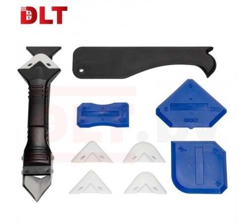 8138 Набор шпателей для затирки герметика DLT