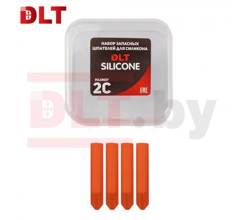 1583 Набор шпателей DLT Silicone (размер 2С)