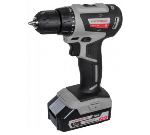 Дрель аккумуляторная Интерскол ДА-10/18В МиниМакс 709.2.2.70
