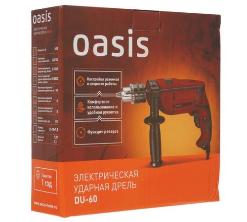 Дрель ударная Oasis DU-60