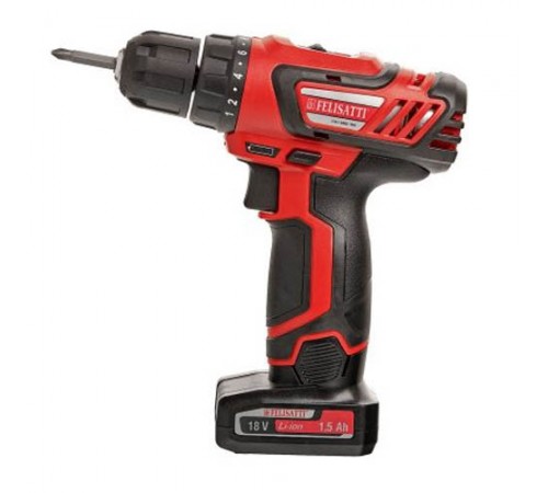 Дрель аккумуляторная FELISATTI ДА-18 ЭР