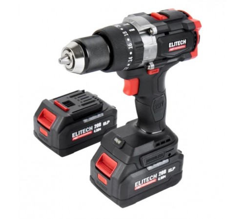 Дрель аккумуляторная ELITECH CD 20BL2 E2201.042.00