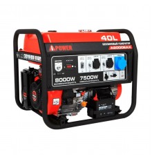 20120 Генератор бензиновый A-iPower A8000EAX