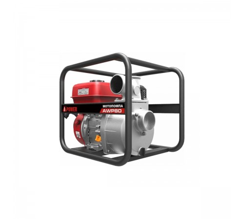 Мотопомпа бензиновая для чистой воды A-iPower AWP80 30131