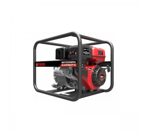 Мотопомпа бензиновая для грязной воды A-iPower AWP80TX 30331