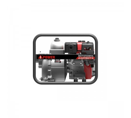 Мотопомпа бензиновая для грязной воды A-iPower AWP80TX 30331