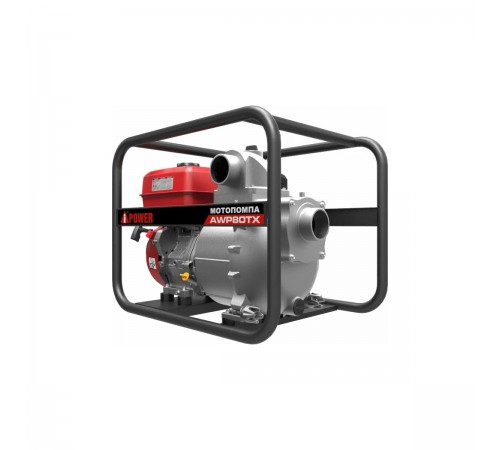 Мотопомпа бензиновая для грязной воды A-iPower AWP80TX 30331