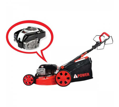 41105 Бензиновая газонокосилка A-iPower ALM51SH 170куб.см самоходная briggs&stratton