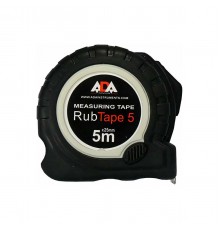 A00156 Рулетка ударопрочная ADA RubTape 5 с полимерным покрытием ленты 5м