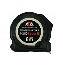 A00157 Рулетка ударопрочная ADA RubTape 8 с полимерным покрытием ленты 8м