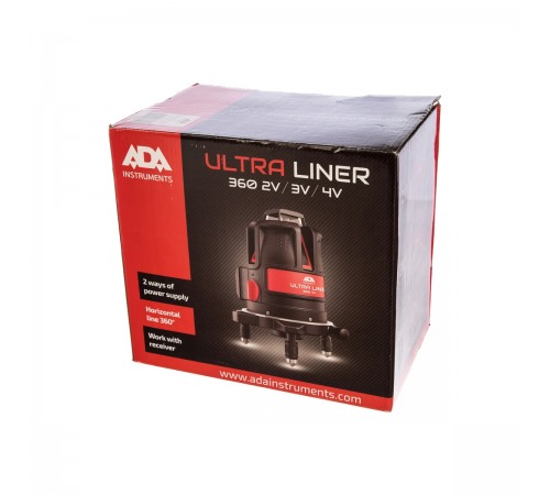 A00469 Лазерный уровень ADA ULTRALINER 360 4V