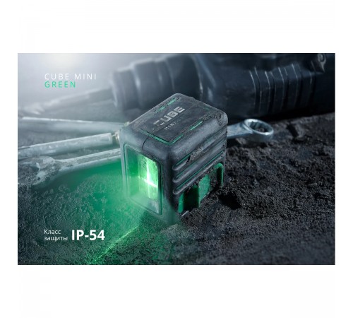 A00529 Лазерный уровень ADA CUBE MINI GREEN Professional Edition