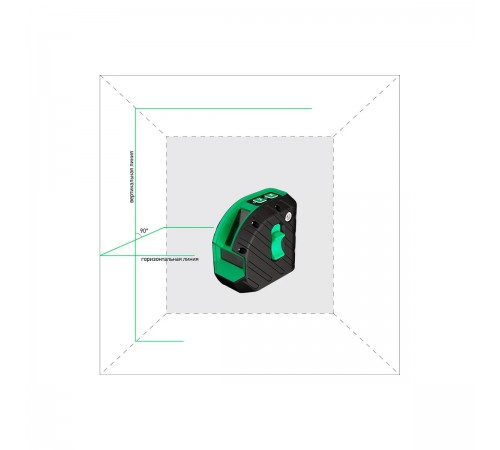 A00575 Лазерный уровень ADA ARMO 2D GREEN Professional Edition