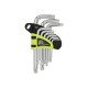 A410/097 Набор ключей ARMERO короткие TORX CR-V (9шт)