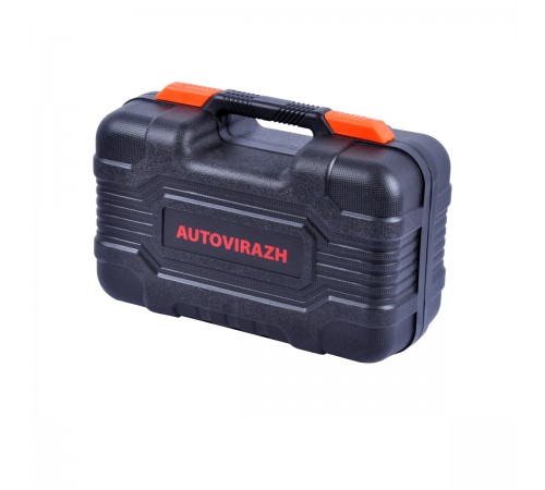 Компрессор автомобильный AUTOVIRAZH 2-х цилиндровый в кейсе AV-010890